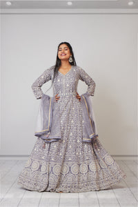 Sliver Lunar Light Gown