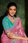 Pink Tapestry of Dreams Saree