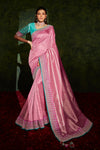 Pink Tapestry of Dreams Saree