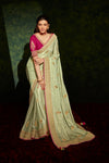 Emerald Garden Saree