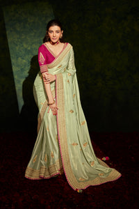 Emerald Garden Saree