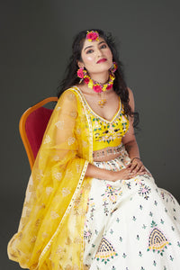 Golden Glow Lehenga Choli