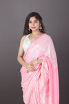 Pink Delight Shimmer Saree