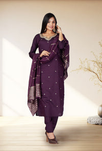 Purple Amethyst Muse Salwar Suit