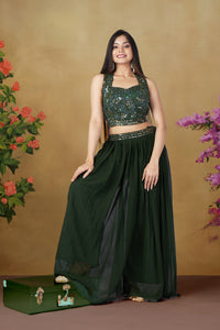 Emerald Lehenga-Choli Set