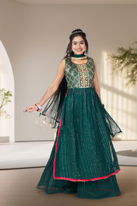 Green Emerald Oasis Salwar Set