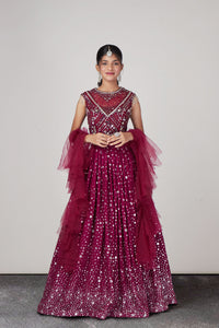 Pink Wedding Bliss Lehenga Set