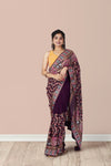 Royal Purple Rhapsody Saree