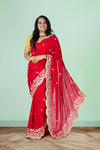 Regal Sapphire Dreams Saree