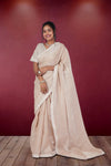 Peach Bellini Blush Saree