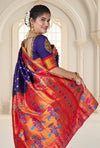 Royal Blue Azure Majesty Saree