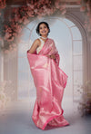 Petal-Pearl Luxe Saree