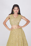 Haldi Harmony Lehenga