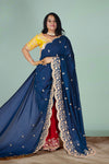 Regal Sapphire Dreams Saree