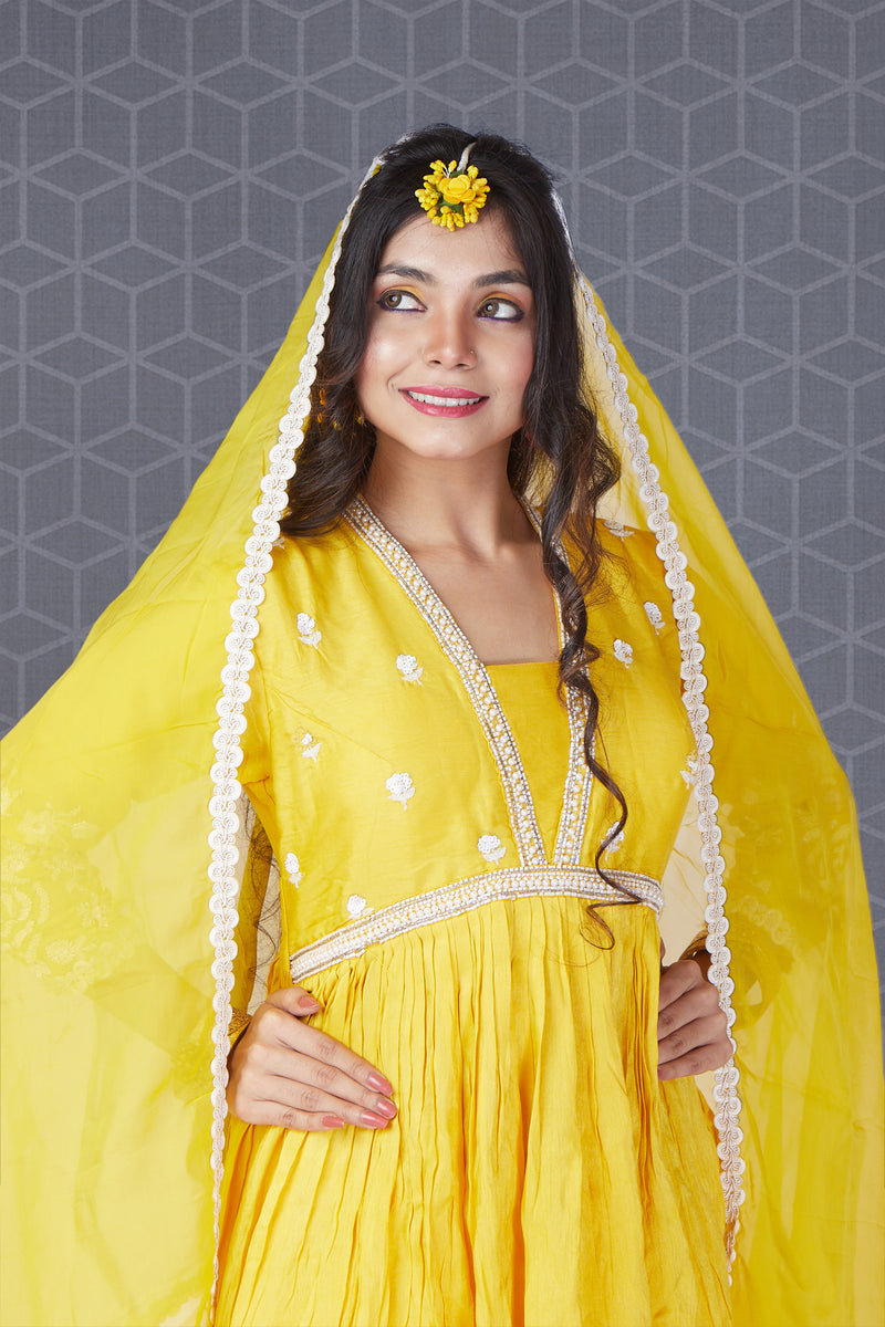 Yellow Citrine Dreams Salwar Kameez