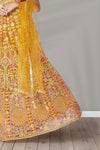 Golden Lehenga Gown