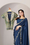 Deep Blue Dynasty Saree