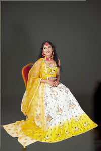 Golden Glow Lehenga Choli