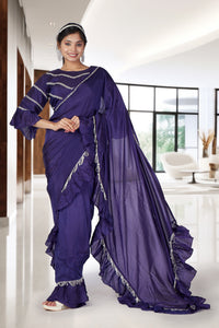 Blue Sapphire Saree