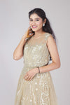 Cream Enchanted Garden Gown