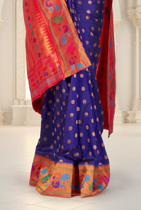 Royal Blue Azure Majesty Saree