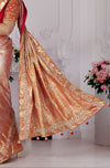 Red Threads of Destiny Saree