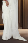 White Ivory Enchantment Saree