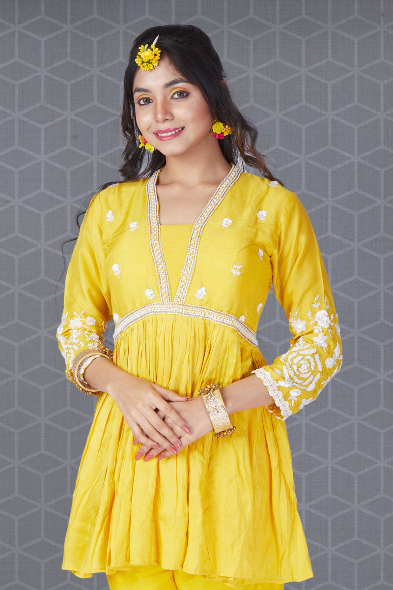 Yellow Citrine Dreams Salwar Kameez