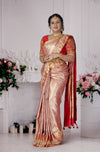 Red Threads of Destiny Saree