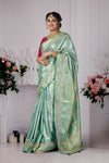 Whispering Palms Kerala Kasavu Saree