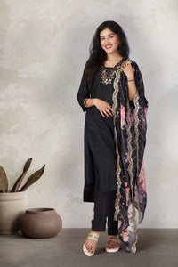 Clasic Designer Black Salwar Suit