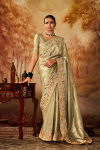 Sun Kissed Garden Saree