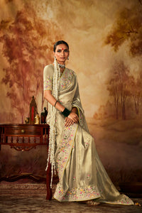 Sun Kissed Garden Saree