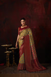 Ruby Rendezvous Saree