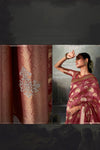 Regal Brocade Saree