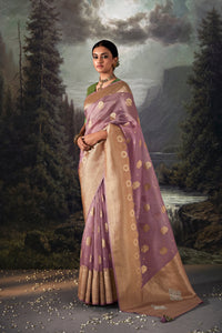 Amethyst Twilight Saree