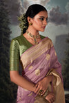 Amethyst Twilight Saree