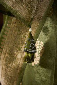 Verdant Tapestry Saree