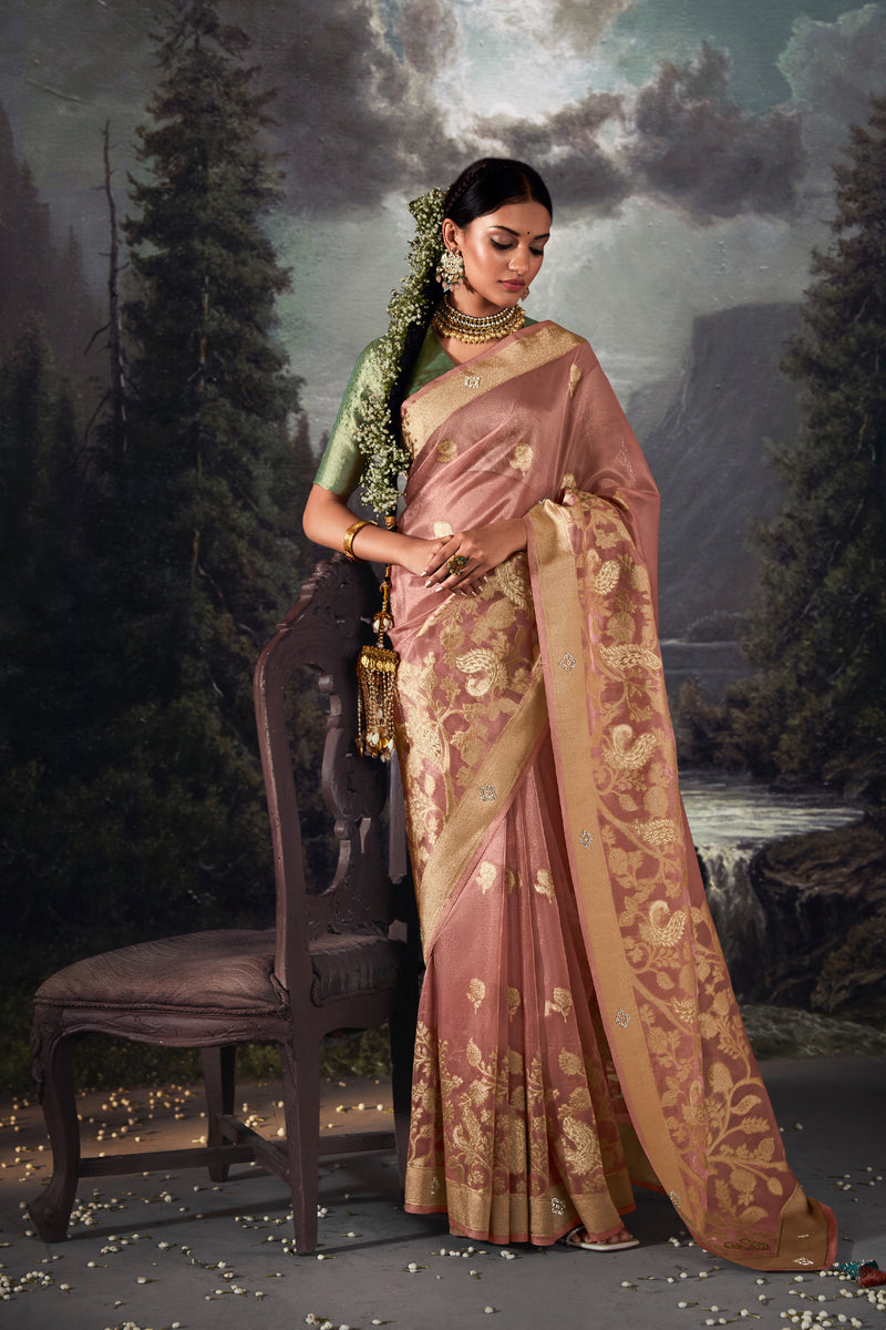 Gilded Opulence Saree