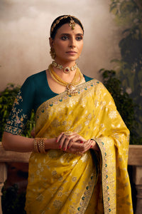 Goldfinch Delight Saree