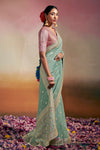 Silver Whisper Saree